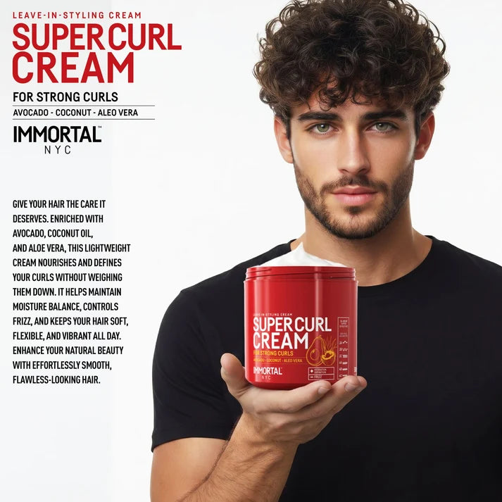 Immortal NYC Super Curl Cream 16.9 oz
