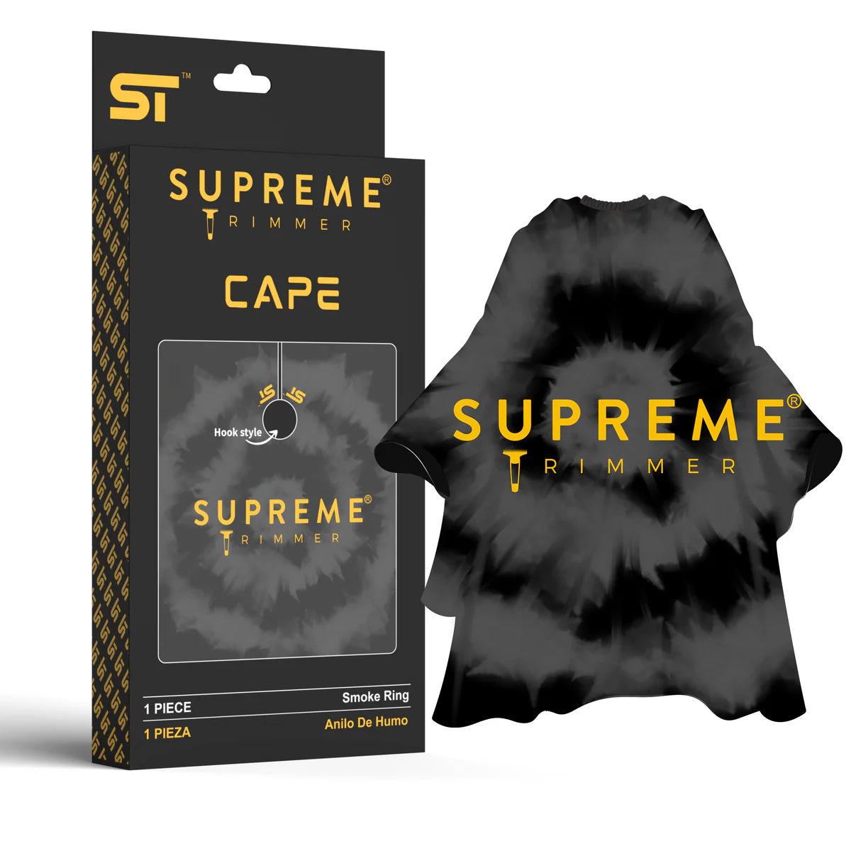 Supreme Trimmer Premium Barber Cape - Smoke Ring