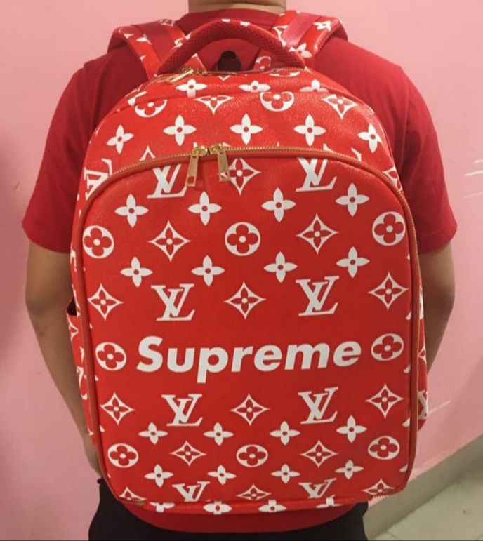 G Styles Designer Barber Backpack Red