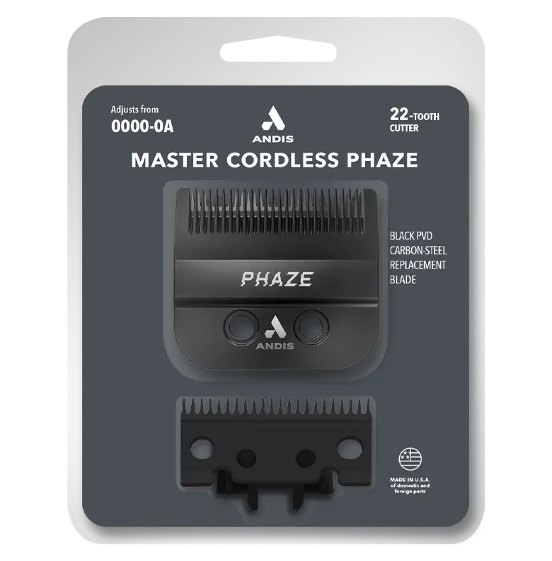 Andis Master Cordless Clipper Replacement Phaze Blade #561921