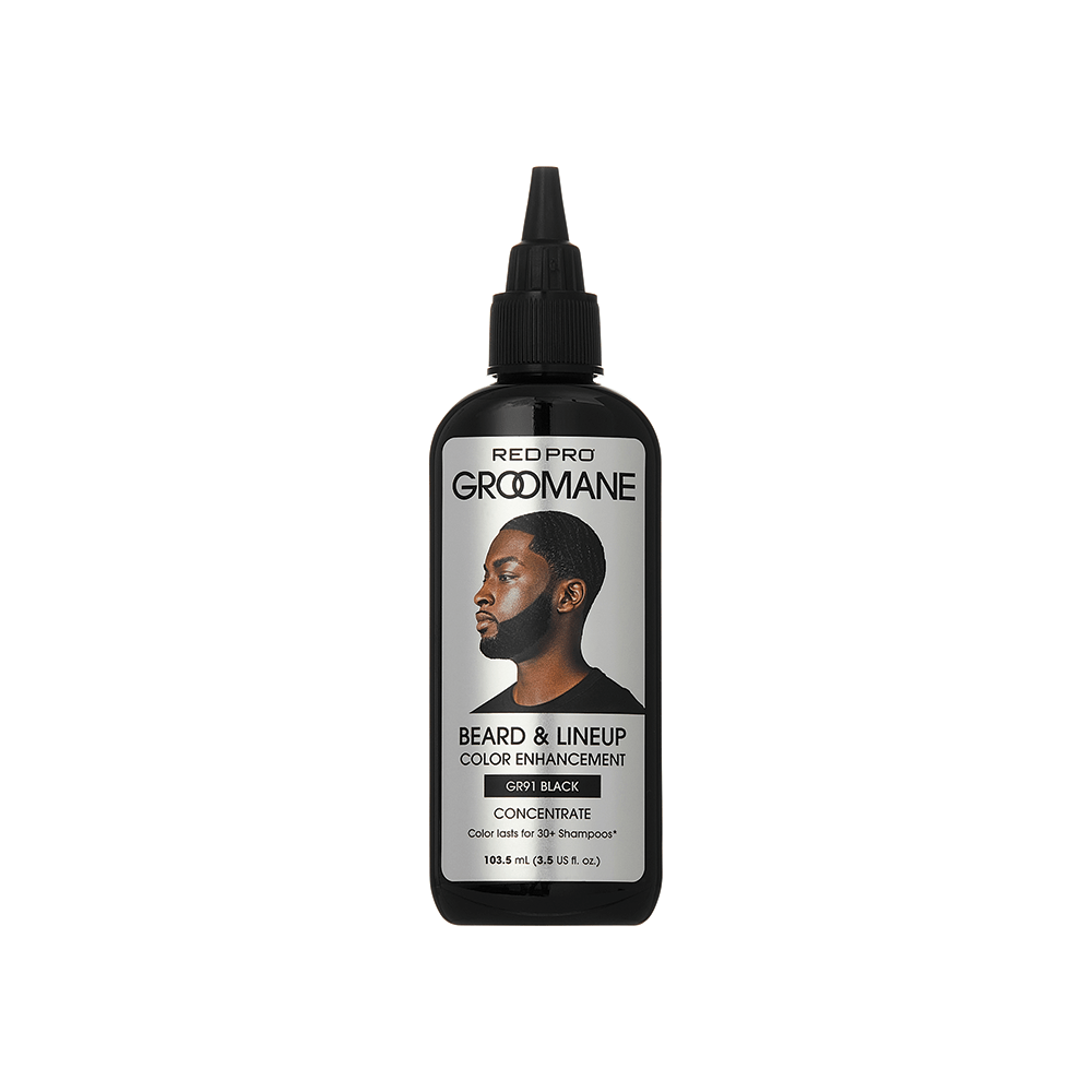GROOMANE Beard & Lineup Color Enhancement Black