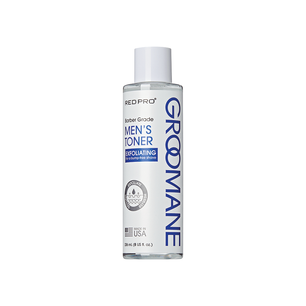 Red Pro Groomane Exfoliating Toner