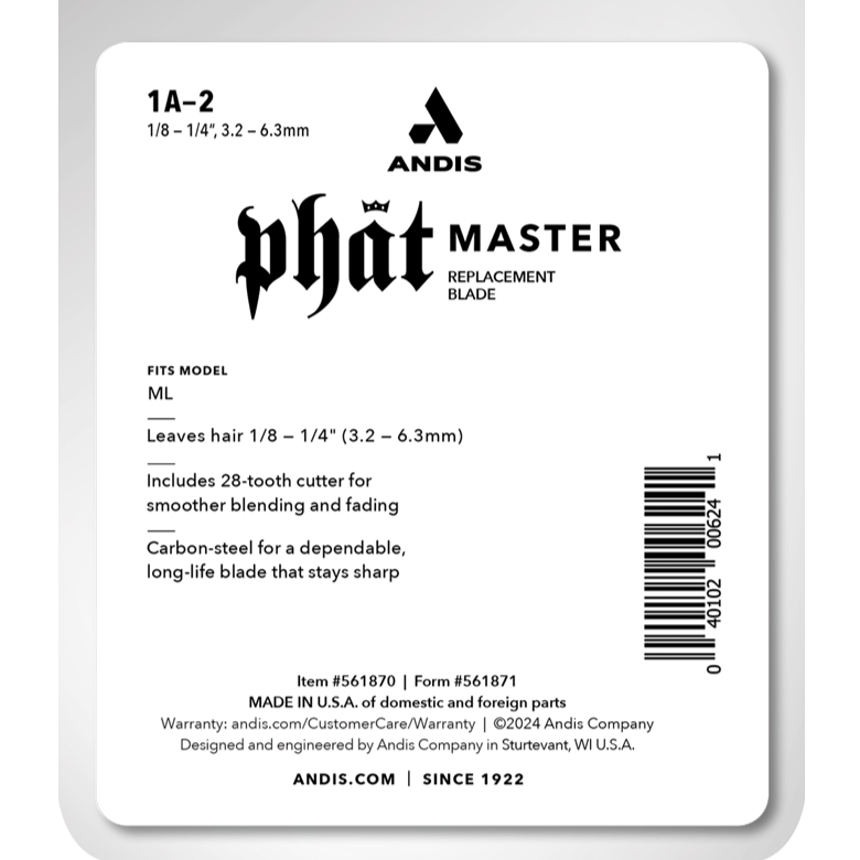 Andis Phat Master ML Blade #561870
