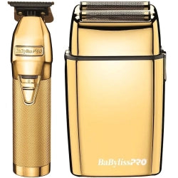 BaBylissPRO® Limited Edition GoldFX All-Metal Trimmer & Shaver Prepack