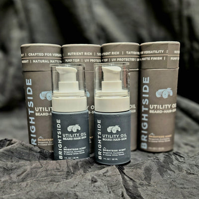 Brightside Utility Oil for Beard, Hair, and Skin