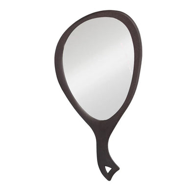 Black Diane Teardrop Hand Mirror