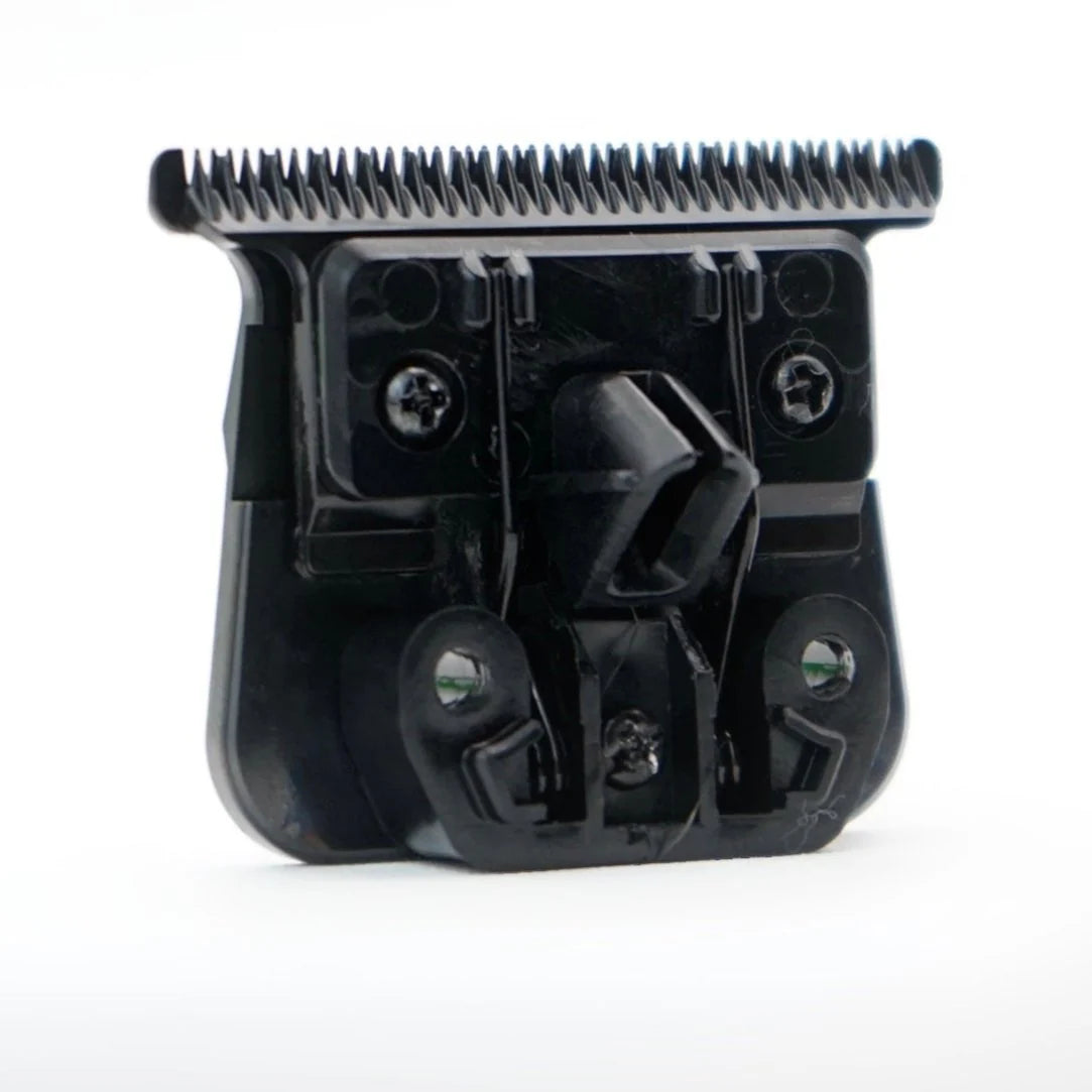 Black hair clipper head on a white background