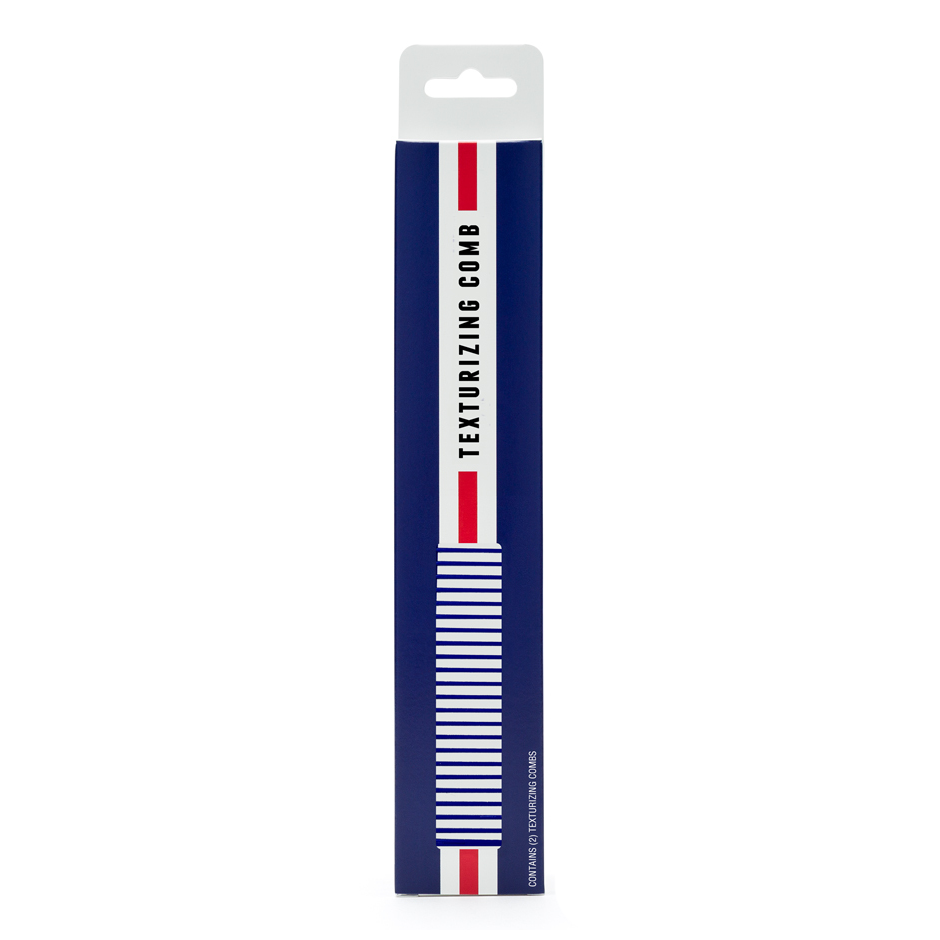 Johnny B. Texturizing Comb (2 Pack) - Blue