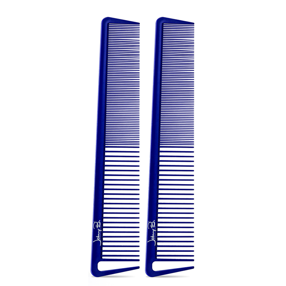 Johnny B. Texturizing Comb (2 Pack) - Blue