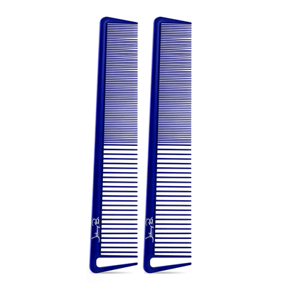Johnny B. Texturizing Comb (2 Pack) - Blue