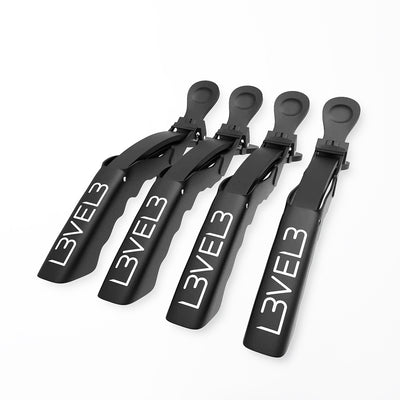 Level 3 Hair Croc Clips - 4 pack