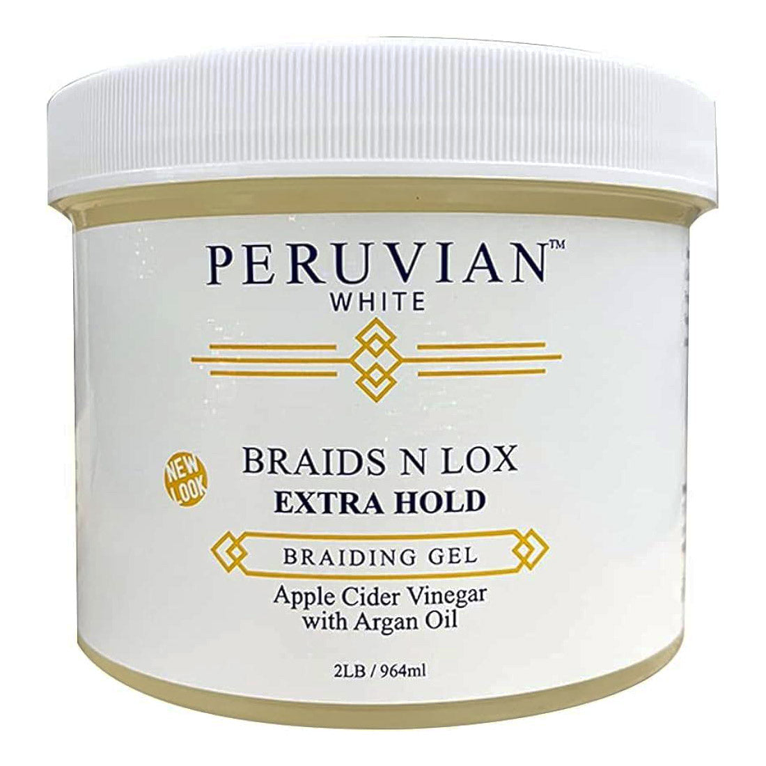 Peruvian White Braids N Lox Extra Hold - 2lb