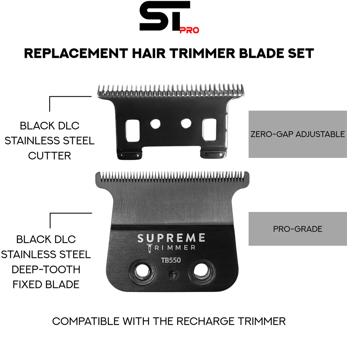 Supreme Trimmer Deep Tooth Blade for DarkStar Trimmer