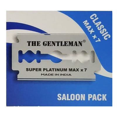 The Gentleman Super Platinum Double Edge Razor Blades Classic Max x 7 100 pcs