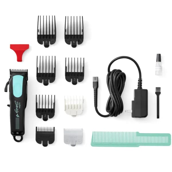 Wahl Sterling 4 Cordless Clipper – Limited Edition Aqua & Black #3024489