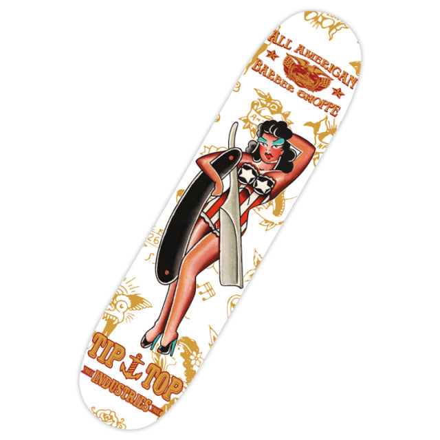 Tip Top Skate Decks Barbershop Decor
