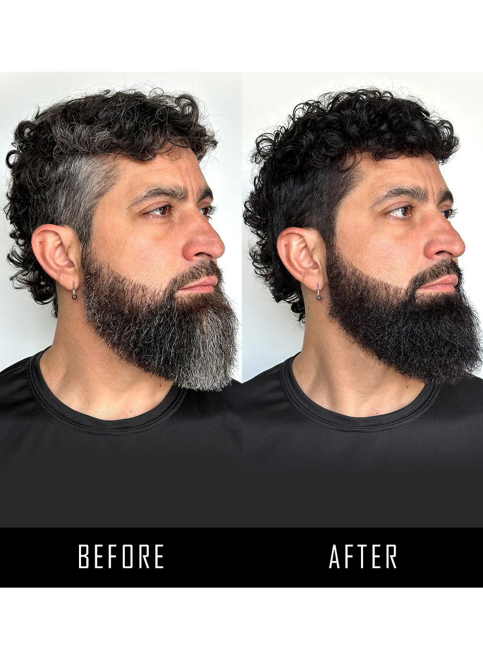 Rewind It 10 Beard Color - Jet Black