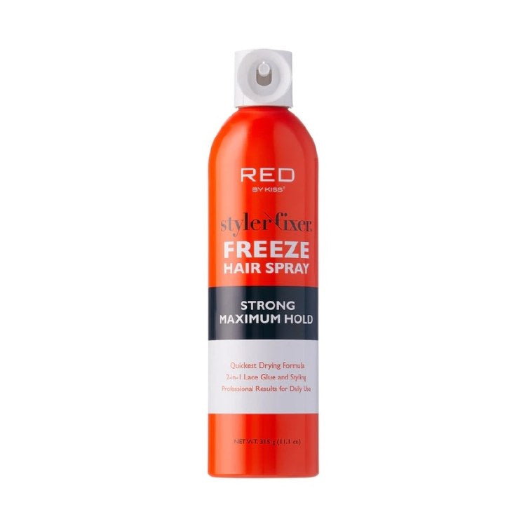 Red by Kiss Styler Fixer Freeze Hair Spray 11oz