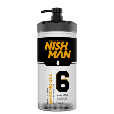 Nishman Shaving Gel N.6 Fresh Active 1500 ML