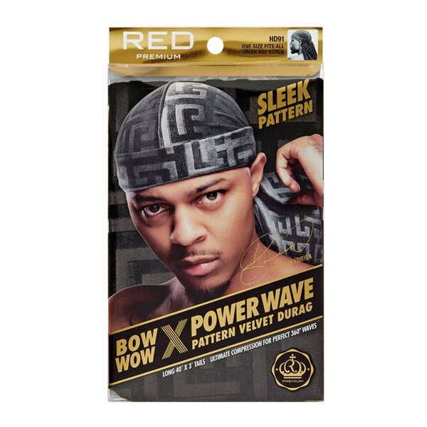 Red by Kiss Bow Wow X Power Wave Premium Compression, Secure Fit & Breathable