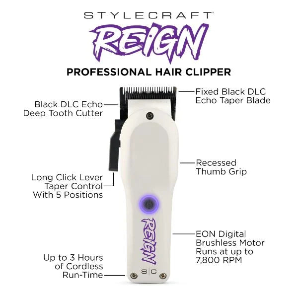 Stylecraft Reign Professional Hair Clipper