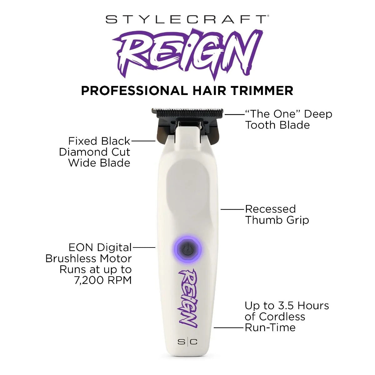 Stylecraft Reign Professional Hair Trimmer