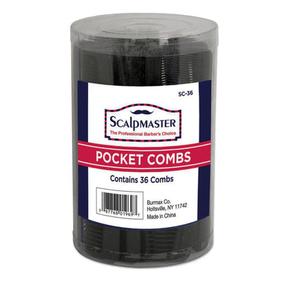 Scalpmaster Pocket Comb 36 Piece Bucket