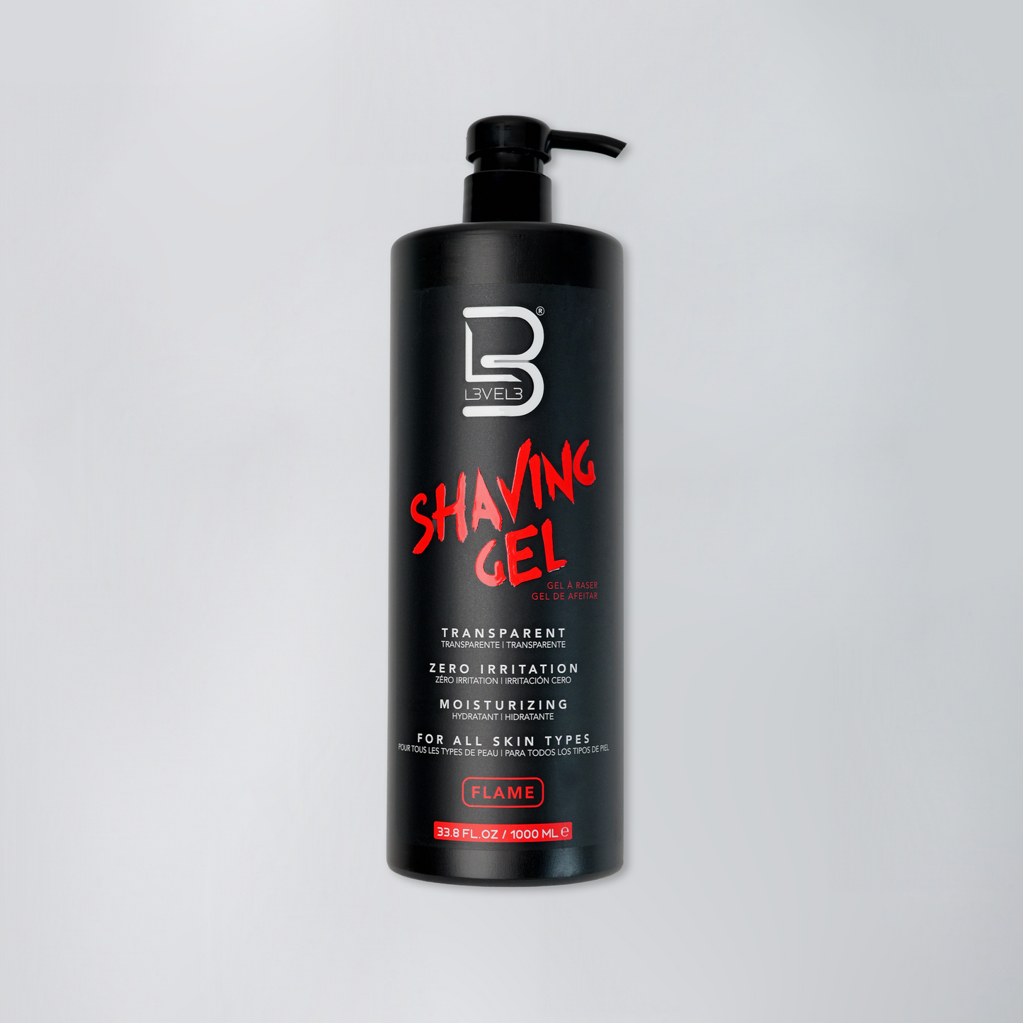 Level 3 Transparent Shaving Gel