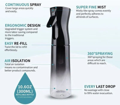 Hair Styling Mist Bottle