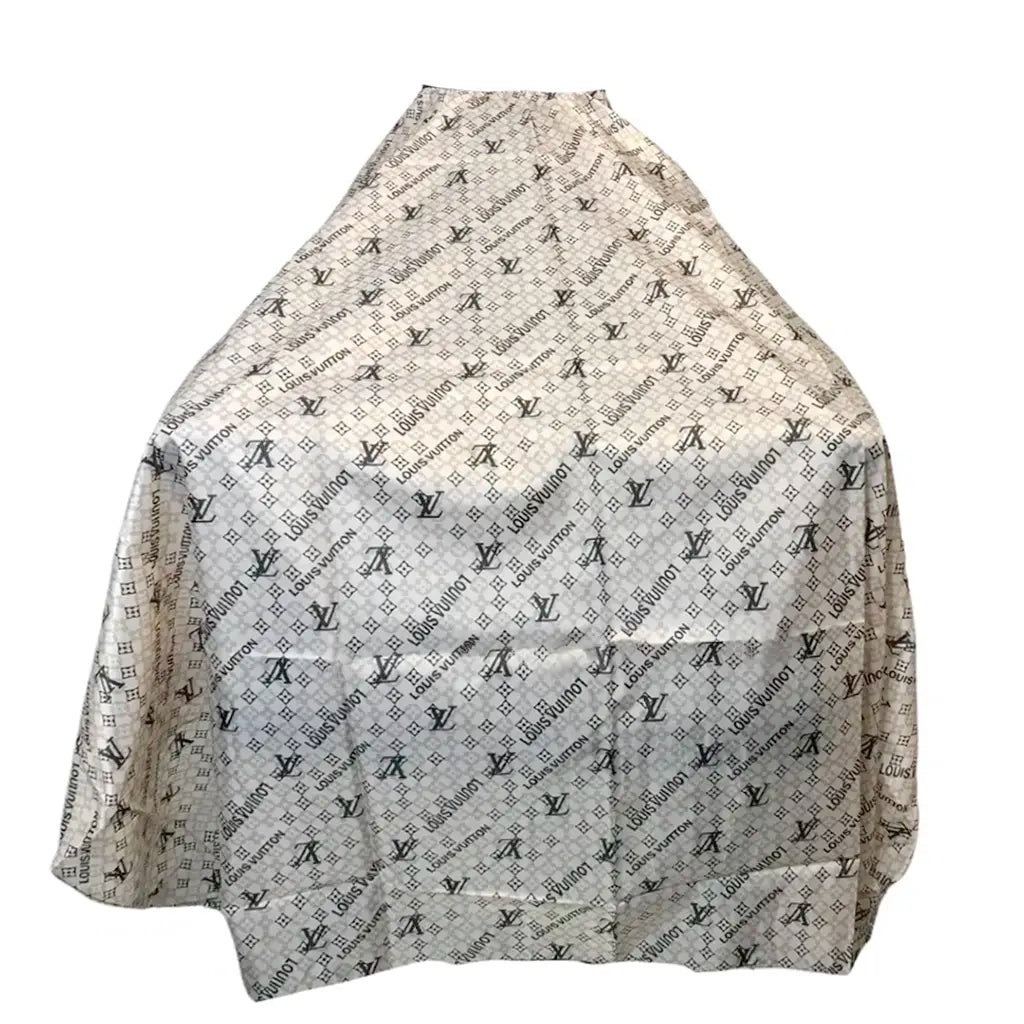 Supreme LV Designer Style Barber Cape