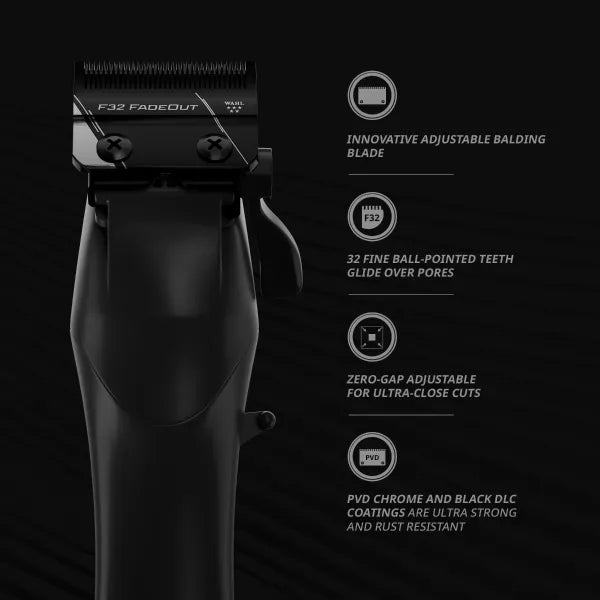 Wahl 5-Star Vapor Cordless Hair Clipper Features