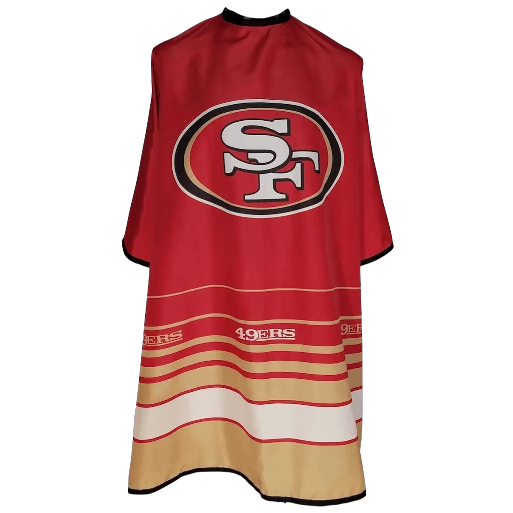 San Francisco 49er's Barber Cape