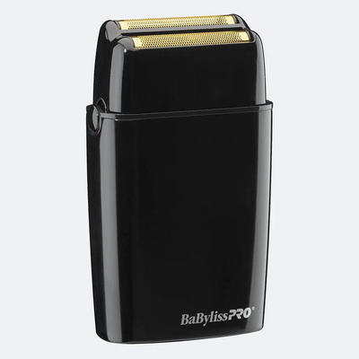 BaBylissPRO FOIL FX02 Cordless Black Metal Double Foil Shaver