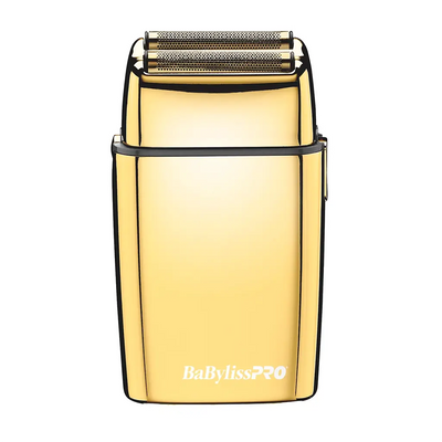 BaBylissPRO® FOILFX02™ Cordless Gold Metal Double Foil Shaver