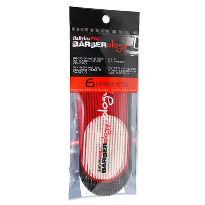 BaBylissPRO Barberology Hair Grippers - Pack of 6