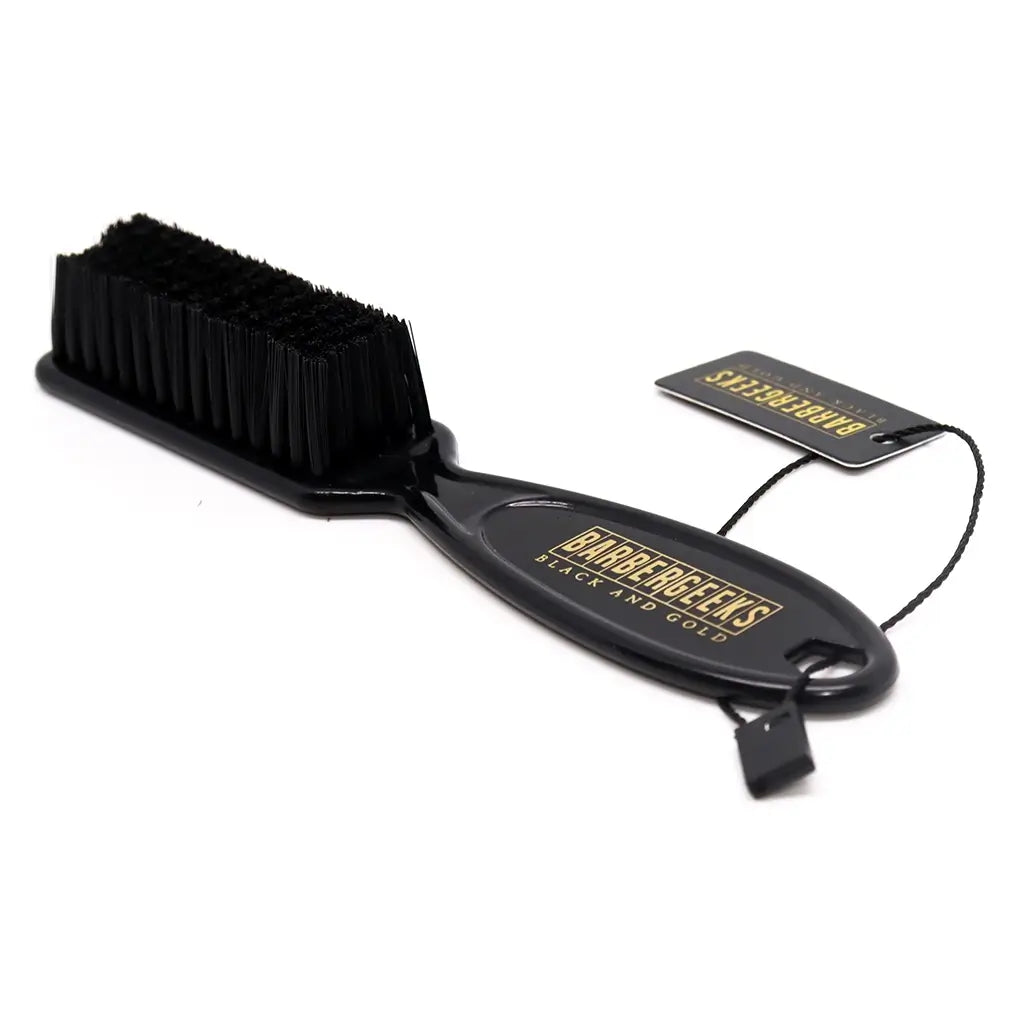 Black Barber Geeks Clipper Brush
