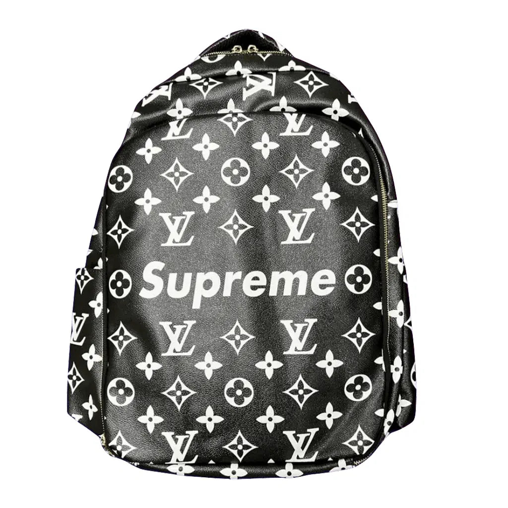louis vuitton and supreme backpack