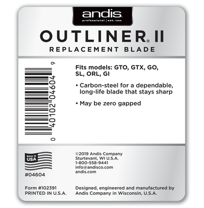 Andis Outliner II Replacement Blade