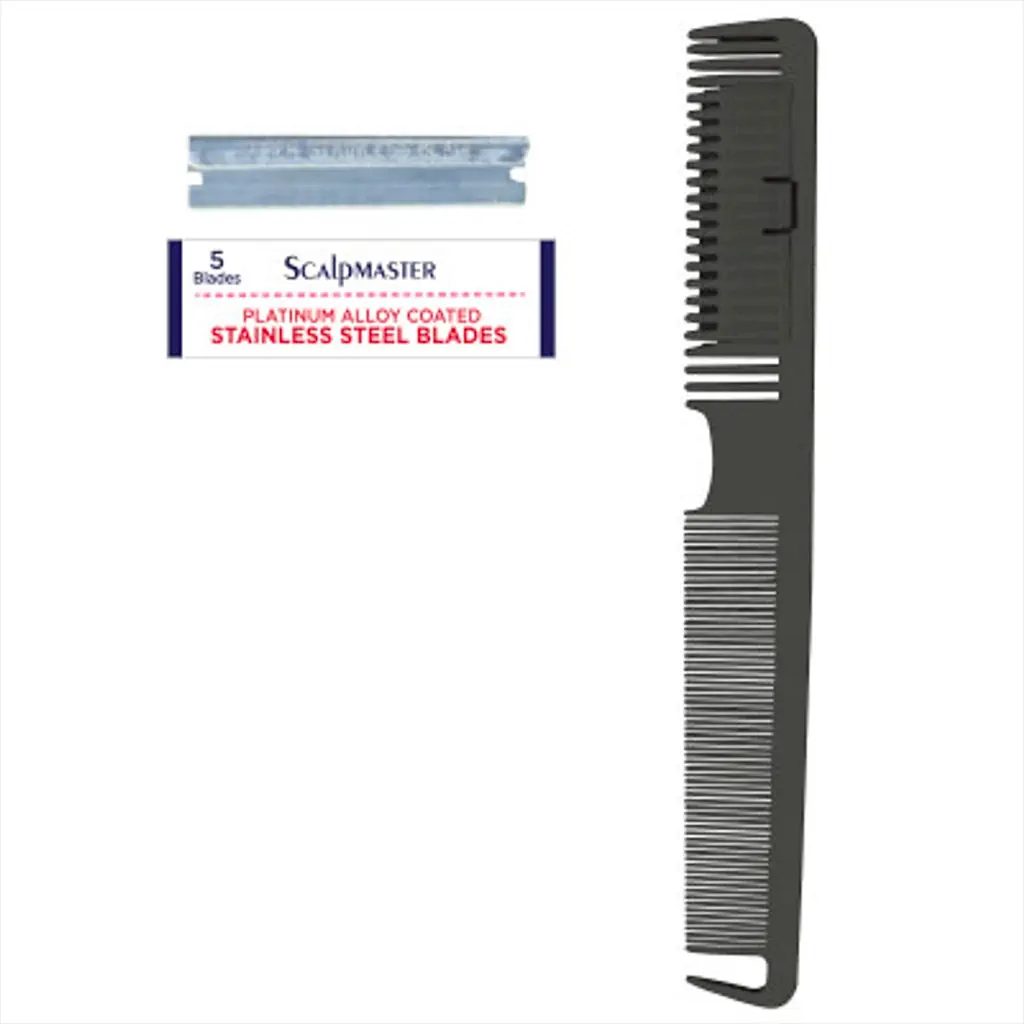 Scalpmaster 2-Way Razor Comb