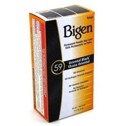 Bigen Permanent Powder Hair Colors Oriental Black