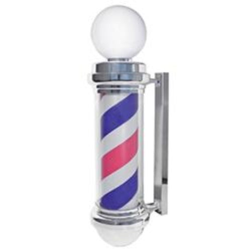 Barber Pole- Silver