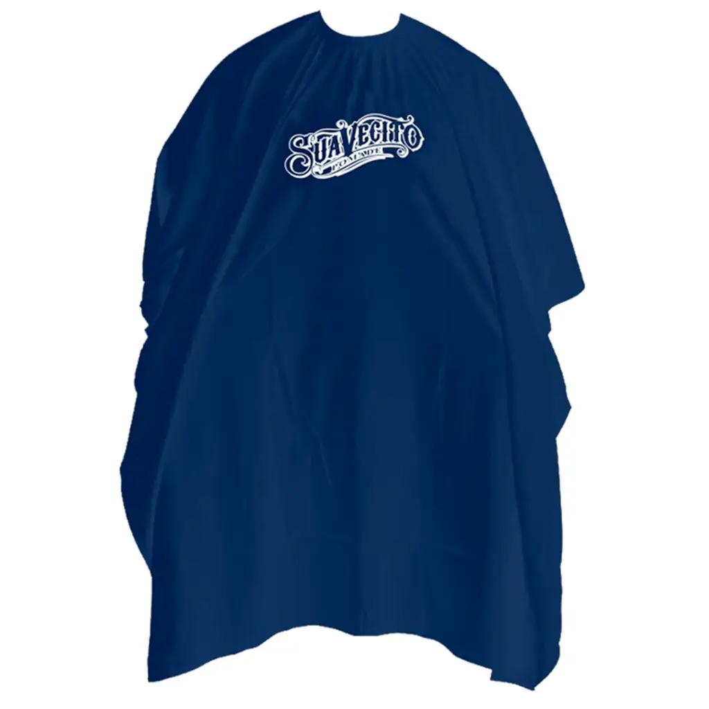 Blue Suavecito Barber Cape