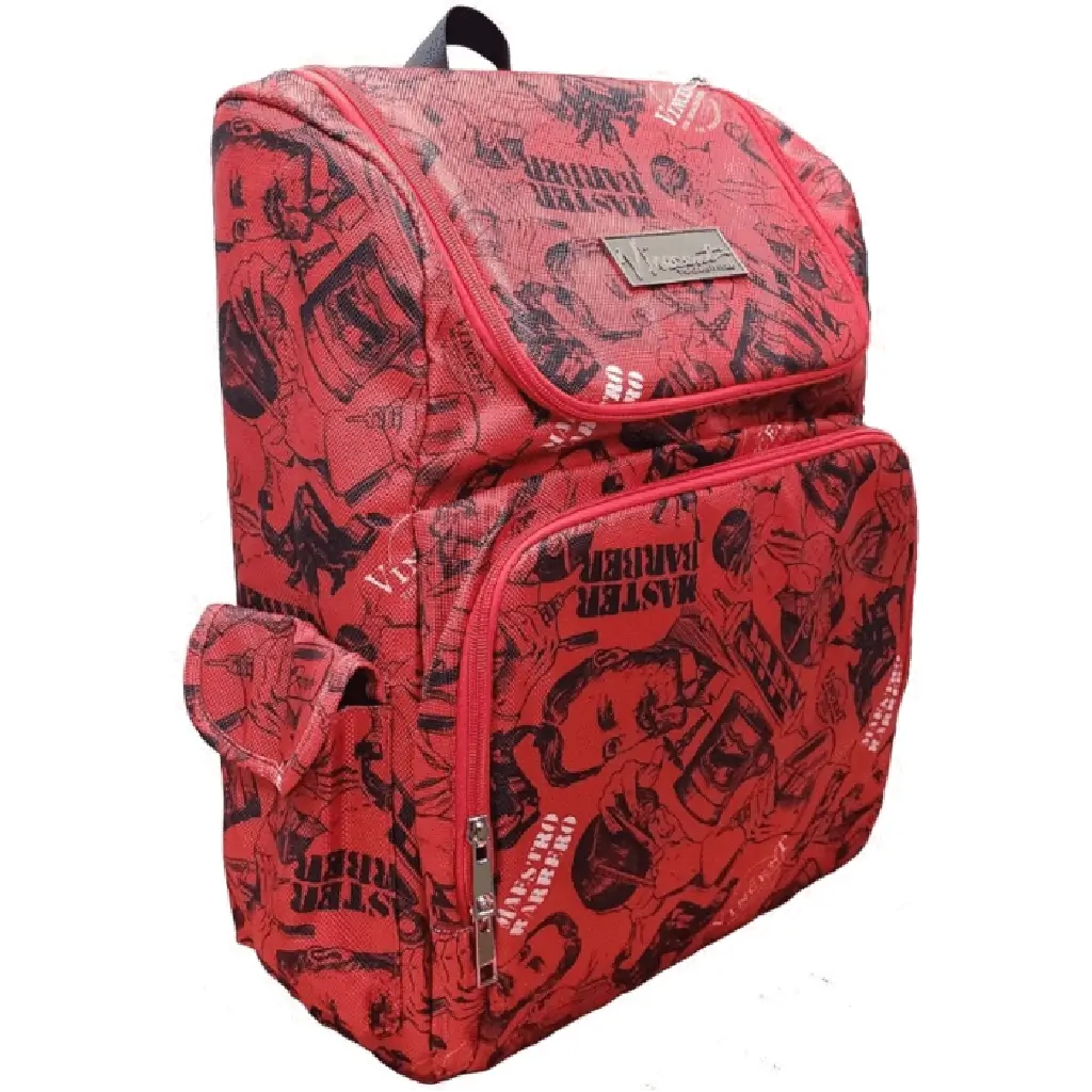 Red Vincent Barber Backpack