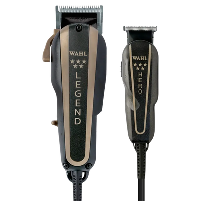 Wahl Professional 5 Star Barber Combo with Legend Clipper and Hero Trimmer