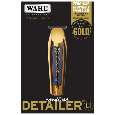 WAHL Professional Cordless Gold Detailer Li Trimmer