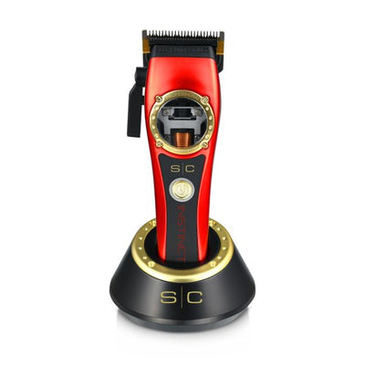 StyleCraft S|C Instinct professional Vector Motor Cordless Clipper Red