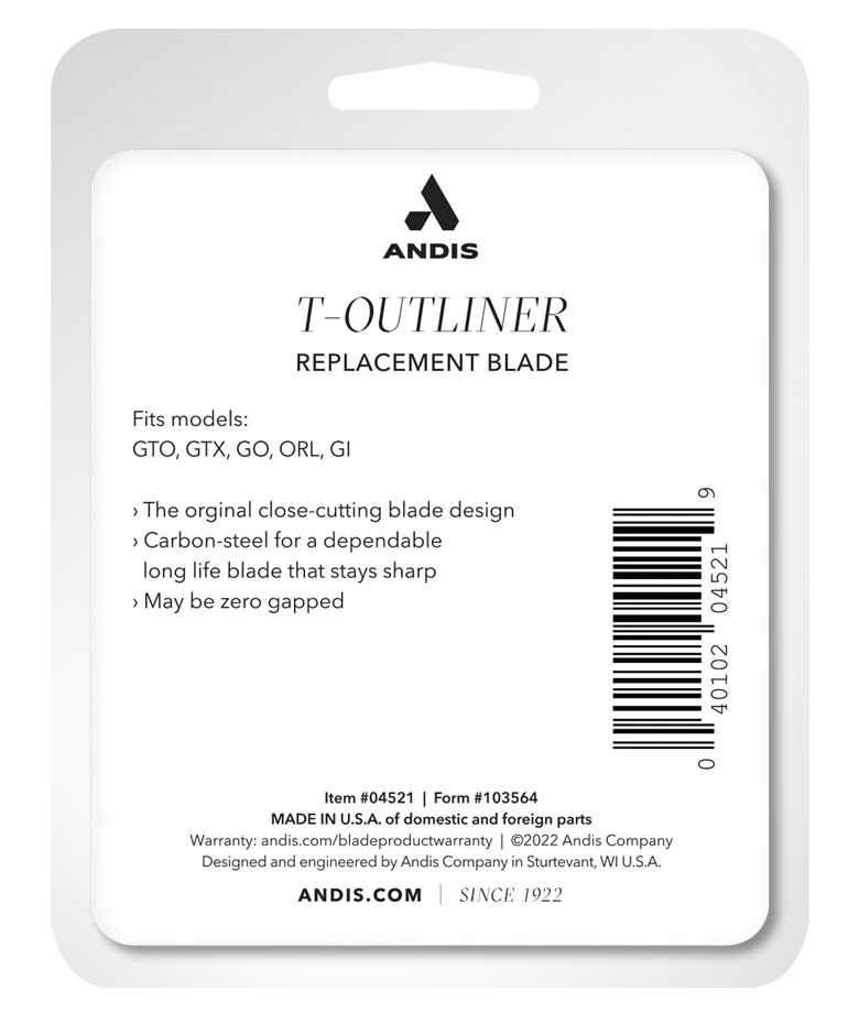 Andis T-Outliner Replacement Blade #04521