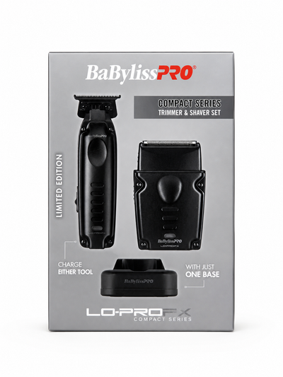 BaBylissPRO LO-PROFX Compact Series Trimmer & Shaver Prepack-Black