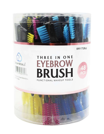 Dream World 3 in 1 Eyebrow Brush