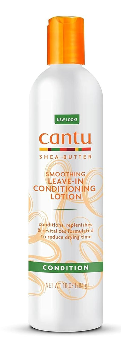 Cantu Shea Butter Leave-in Conditioning Lotion with Coconut Oil & Avocado Oil, 10 oz